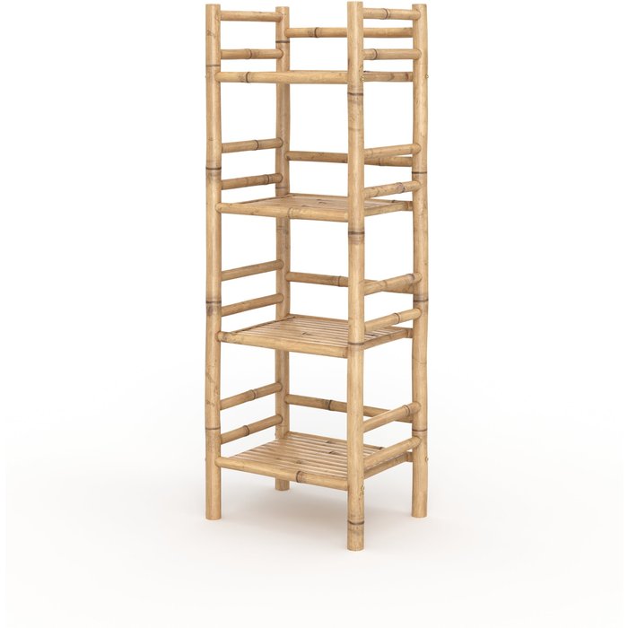 Estante de bambú, 4 niveles - bami