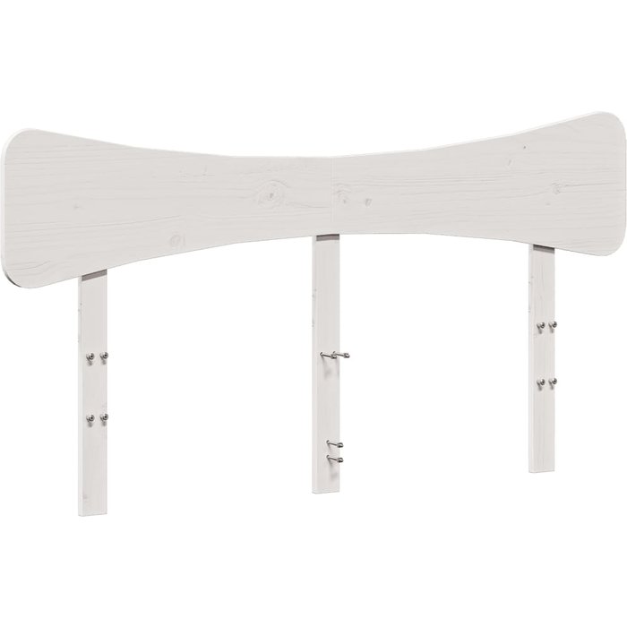 Cabecero de cama madera maciza de pino blanco 140 cm - comfortxl