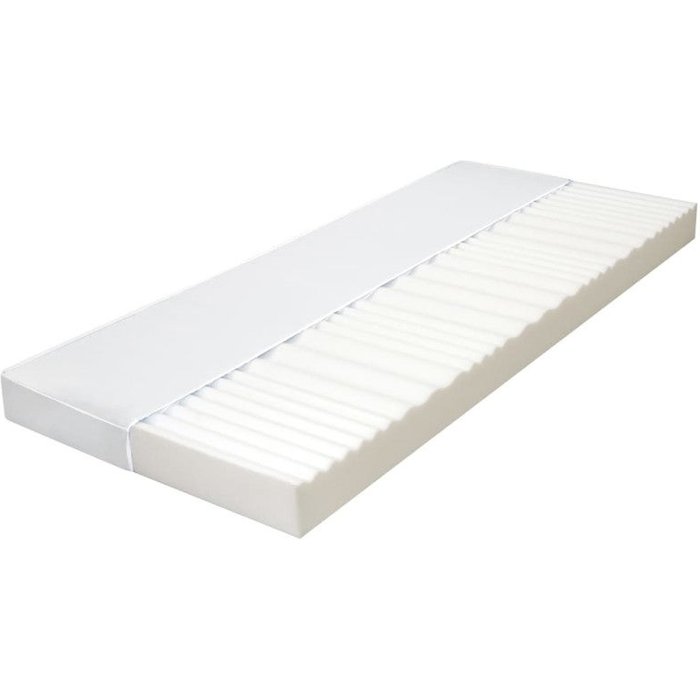 Colchón 7 zonas espuma de pu 10 cm h2 h3 90x200 cm vidaxl