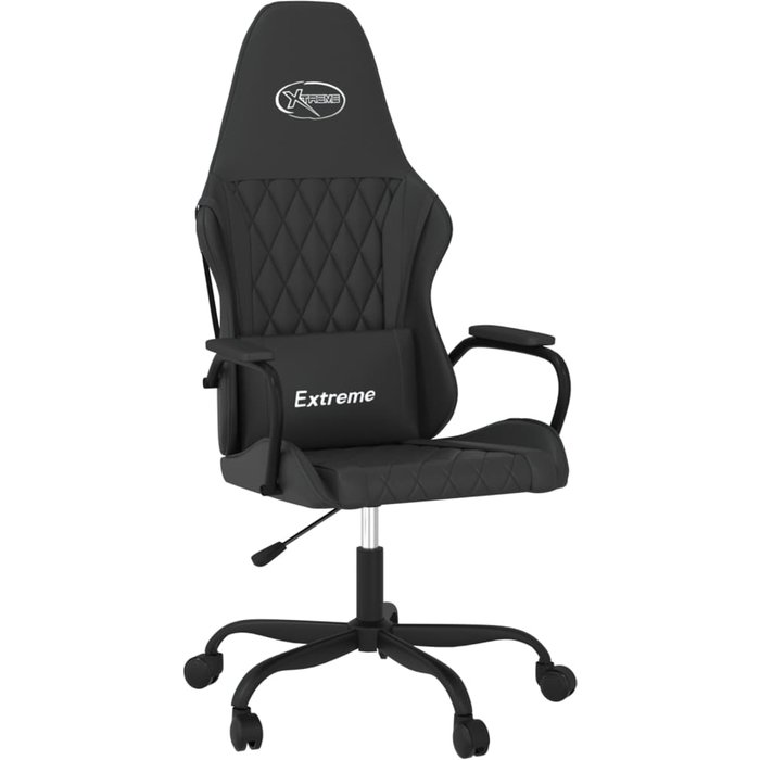 Silla gaming | silla de oficina cuero sintético negro cfw55652
