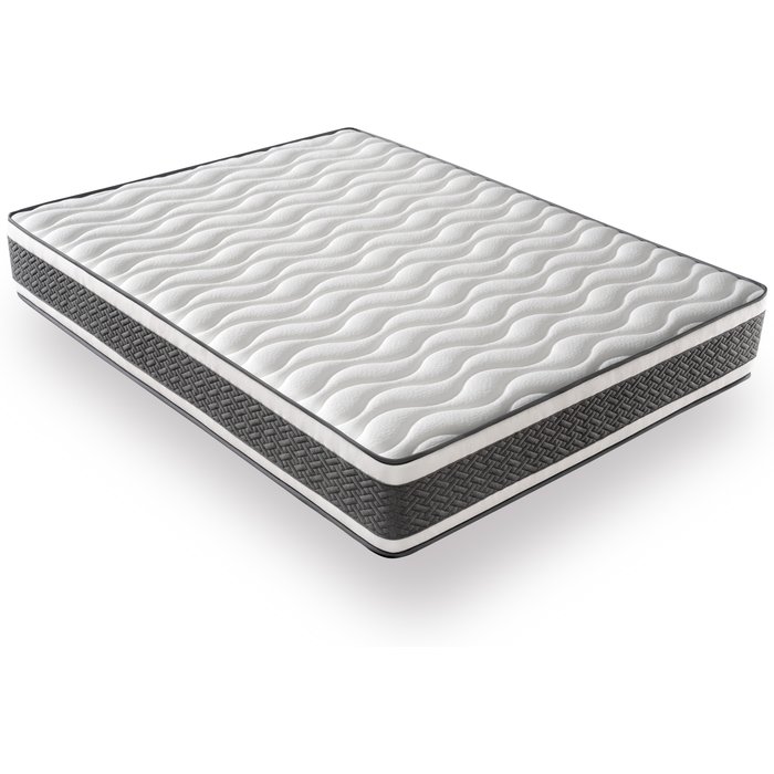 Colchón 90 x 200 muelles ensacados | alto 25cm | firmeza alta