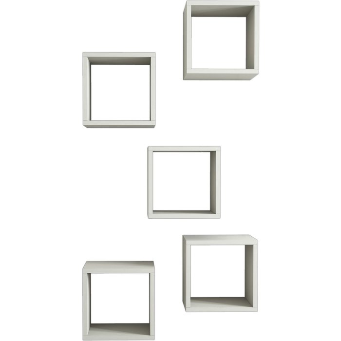 Estante de pared box crema