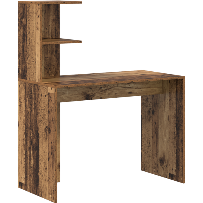 Escritorio de escritura de madera vieja madera vieja mediano cfw72425