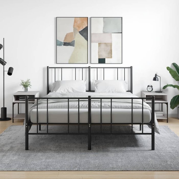 Mesitas de noche sonoma grey de 2 piezas, 40x41x50 cm, madera de ingeniería.