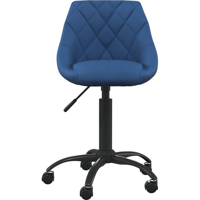 Silla de oficina | silla gaming de terciopelo azul cfw60869