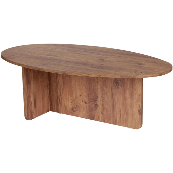 Mesa de centro con tapa ovalada l125 cm - anna