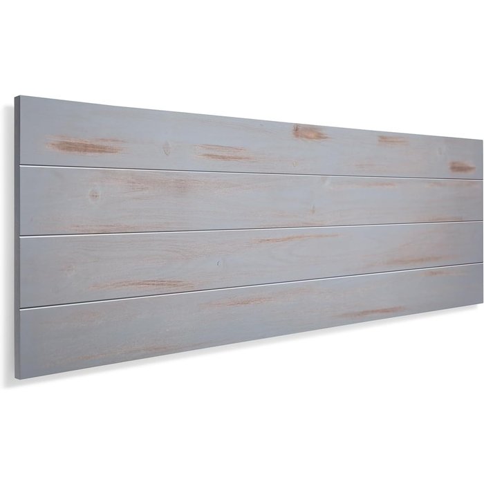 Pejecar – cabecero de madera para cama de 90 cm gris vintage trevinca