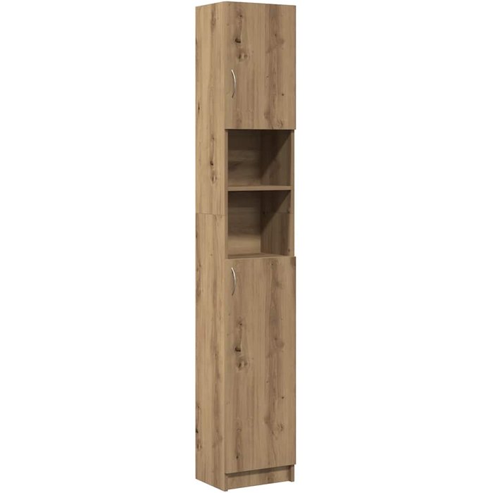Armario de ba?o madera de ingeniería roble artisan