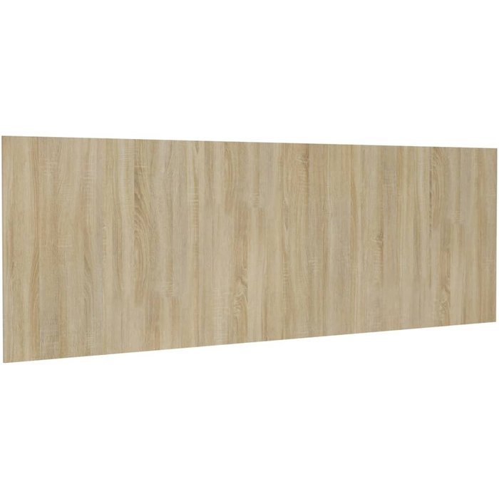 Cabecero pared madera contrachapada roble sonoma 240x1,5x80cm - comfortxl