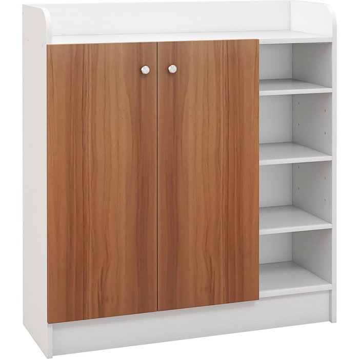 Zapatero homcom melamina de madera madera natural 83x30x90 cm 837-623v81nd