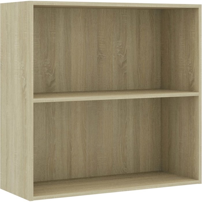 Estantería de madera de ingeniería roble sonoma 80x30x76,5 cm – comfortxl