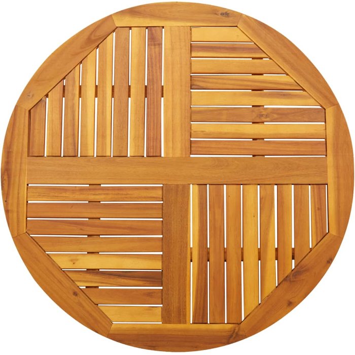 Tablero de mesa redondo de madera de acacia ø90x2,2 cm