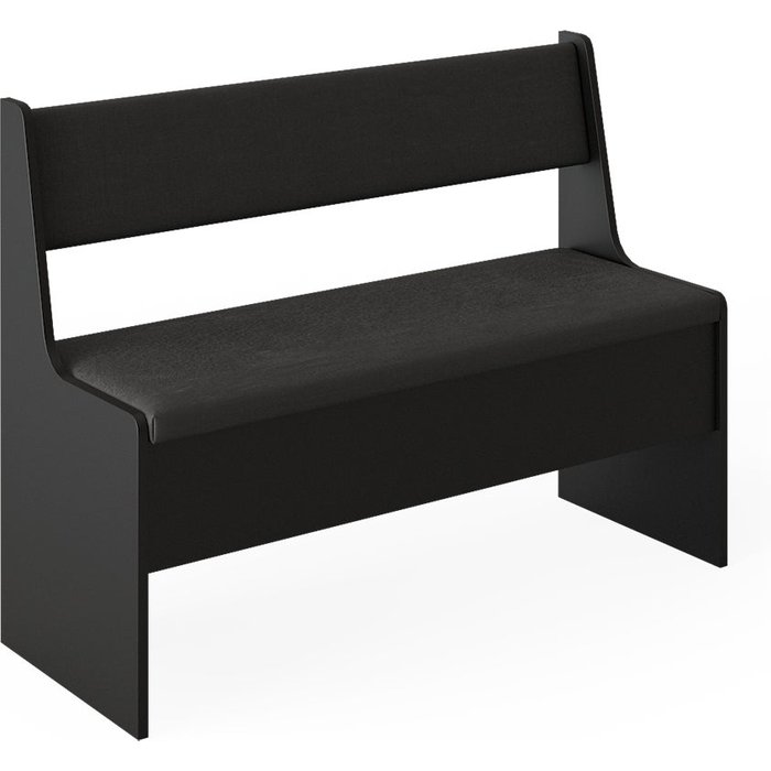 Vicco banco de comedor roman, negro, 41.5 x 106.6 cm