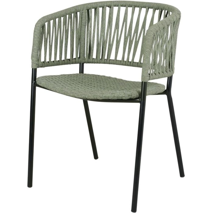 Silla de cuerda y metal alsimer