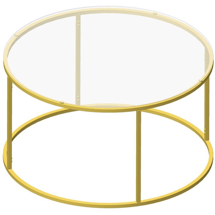 Mesa de centro berlin oro