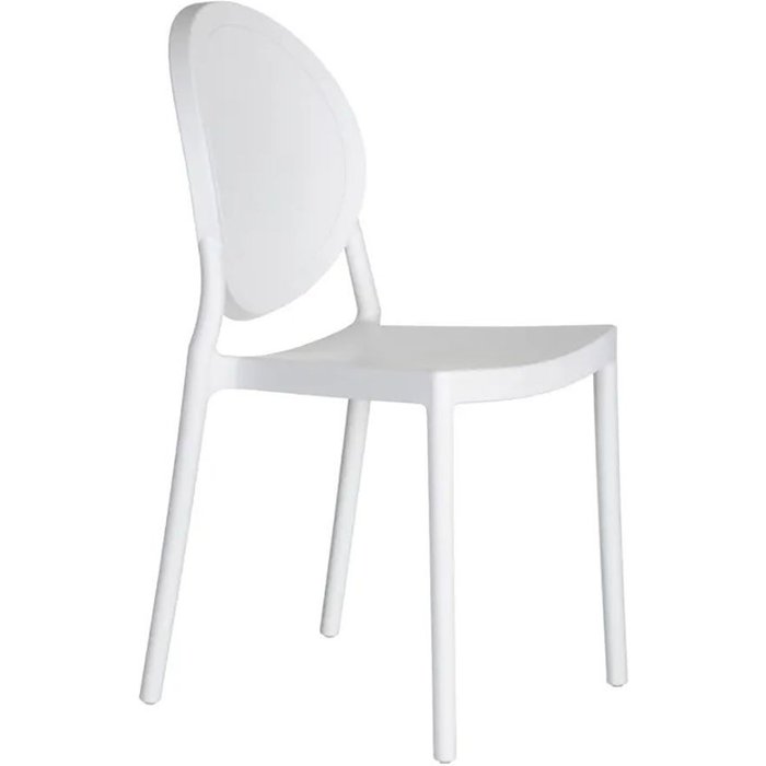 Friday silla blanca de diseño moderno