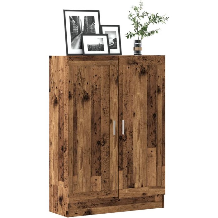 Librería de madera antigua 82,5x30,5x115 cm madera contrachapada