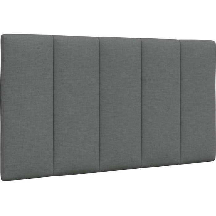 Cojín cabecero tela gris oscuro 90 cm