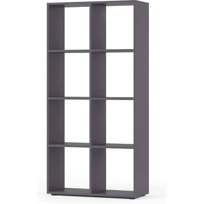 Vicco separador de ambientes scutum, gris, 143 x 72 cm