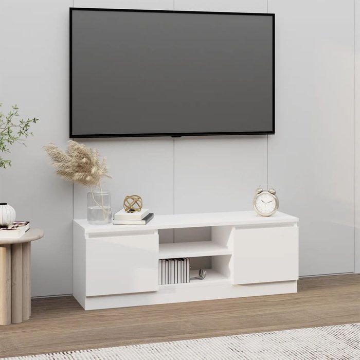 Mueble de tv con puerta 102x30x36 cm