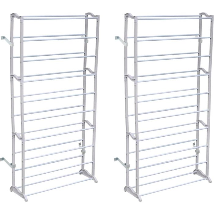 Estante para zapatos 2 piezas | mueble zapato moderno | zapatero cfw30665