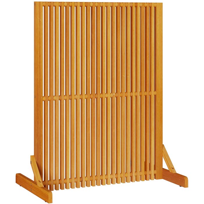 Pantalla de privacidad marrón 79,5 x 50 x 110 cm vidaxl