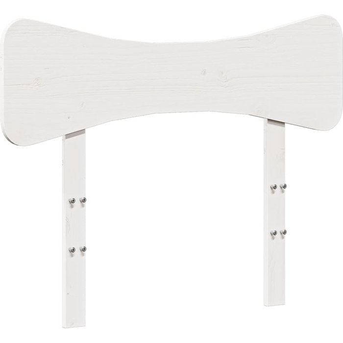 Cabecero de cama - mueble cabecero madera maciza de pino blanco 75 cm