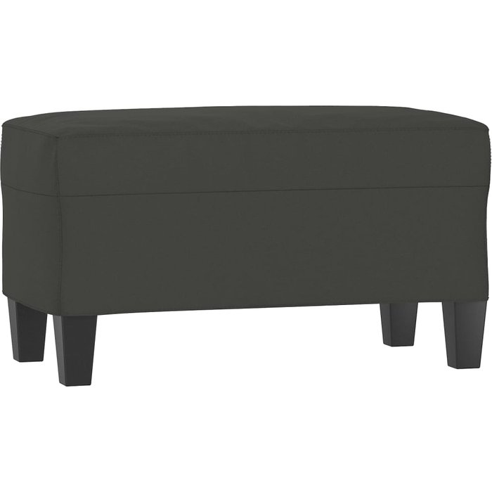 Banco 70 x 35 x 41 cm tejido microfibra gris oscuro 02_0010542