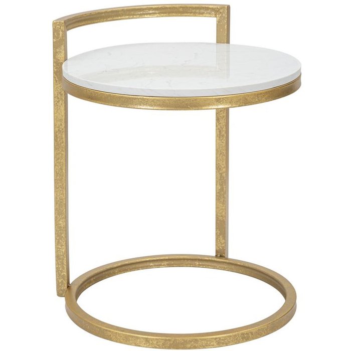 Mesa de centro vkh531,mármol,blanco,kendra home