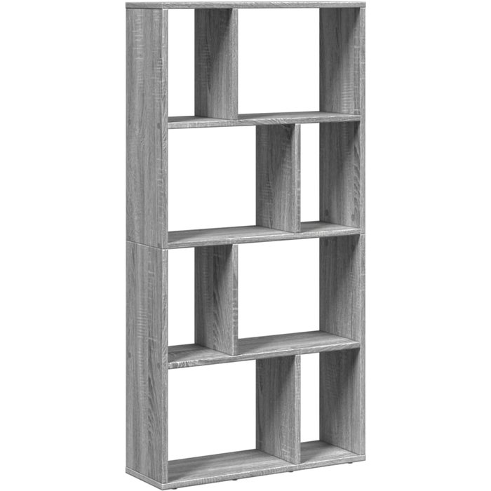 Estantería de madera de ingeniería gris sonoma 60x20x120 cm – comfortxl
