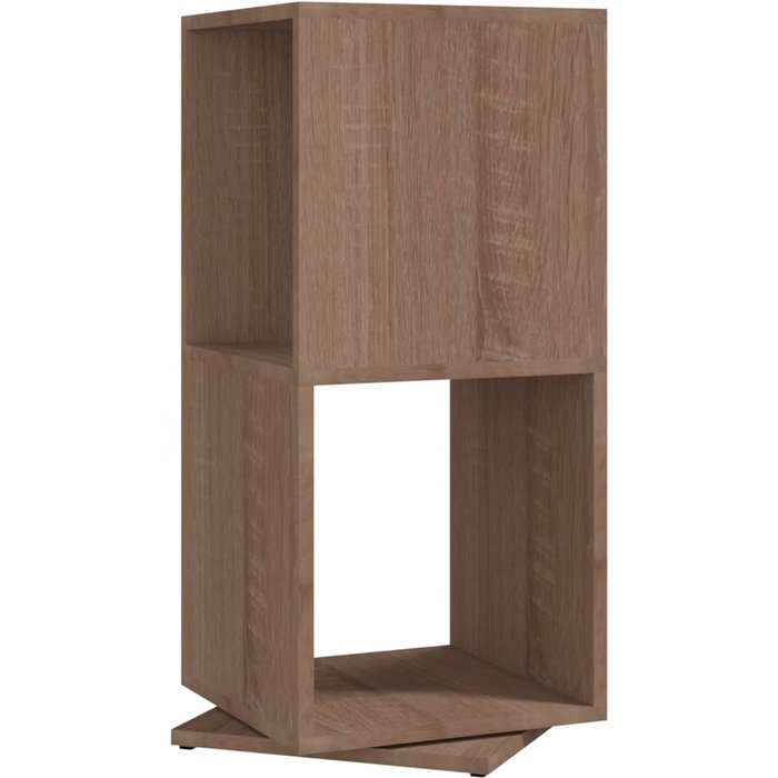 Armario giratorio aglomerado roble sonoma 34,5x34,5x75,5 cm – comfortxl