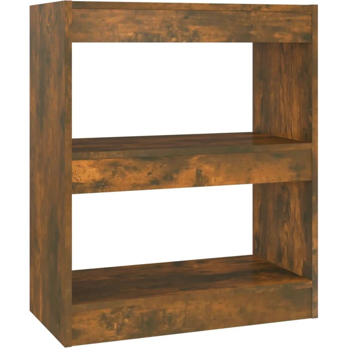 Estantería/divisor de espacios color roble ahumado 60x30x72 cm – comfortxl