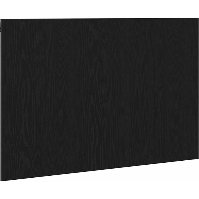 Cabecero de cama - mueble cabecero con cabecero roble negro madera de ingeniería