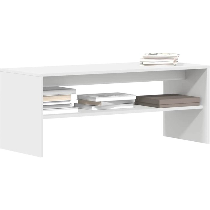 Mueble tv blanco 100 x 40 x 40 cm aglomerado