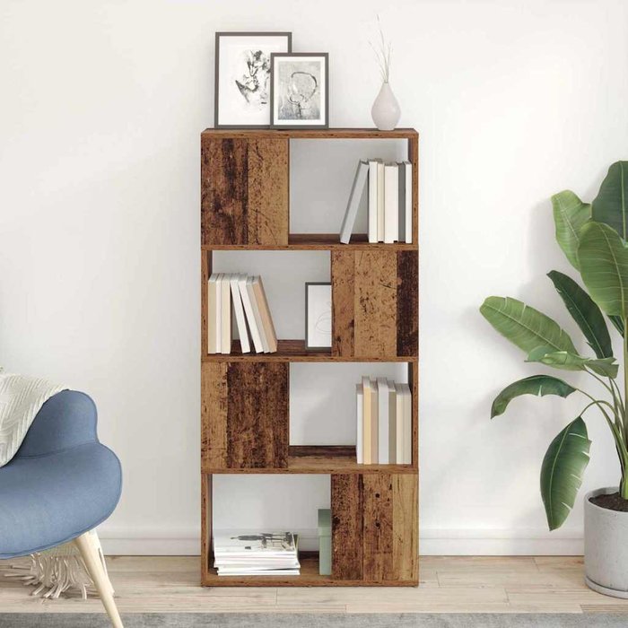 Mueble de tv marrón, 60 x 24 x 125,5 cm, madera de ingeniería