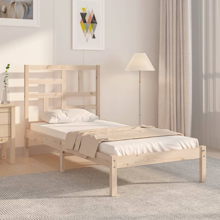 Maison exclusive - estructura de cama madera maciza 75x190 cm