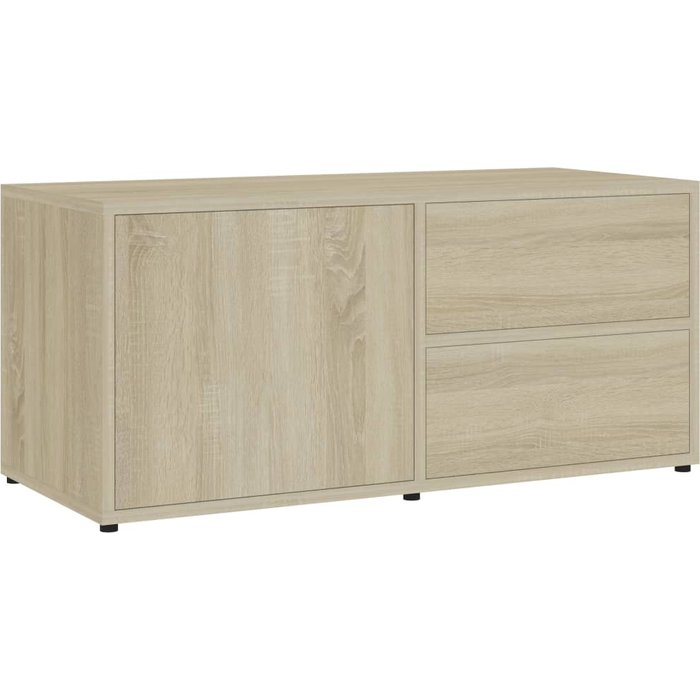 Mueble tv roble sonoma 80x34x36 cm aglomerado