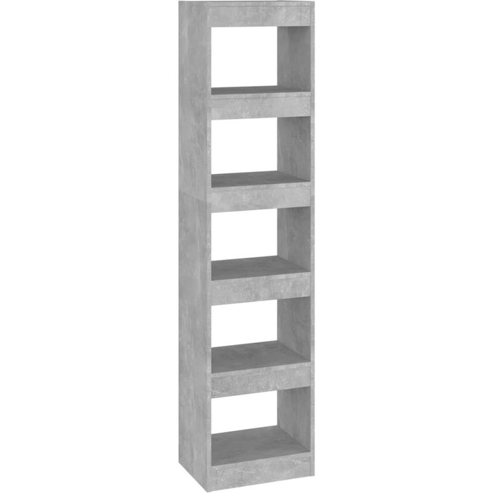 Estantería/divisor de espacios gris hormigón 40x30x166 cm – comfortxl