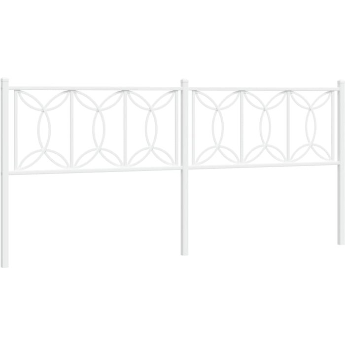 Cabecero,cabecero de cama,panel de cabecera de metal blanco 193 cm cfw61911