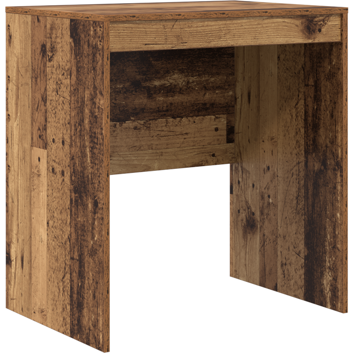 Escritorio para escribir madera envejecida mdf 70 x 50 x 76 cm cfw66628