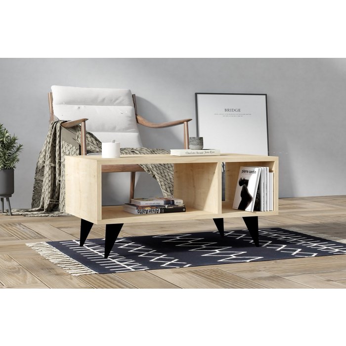 Mesa de centro clara zafiro