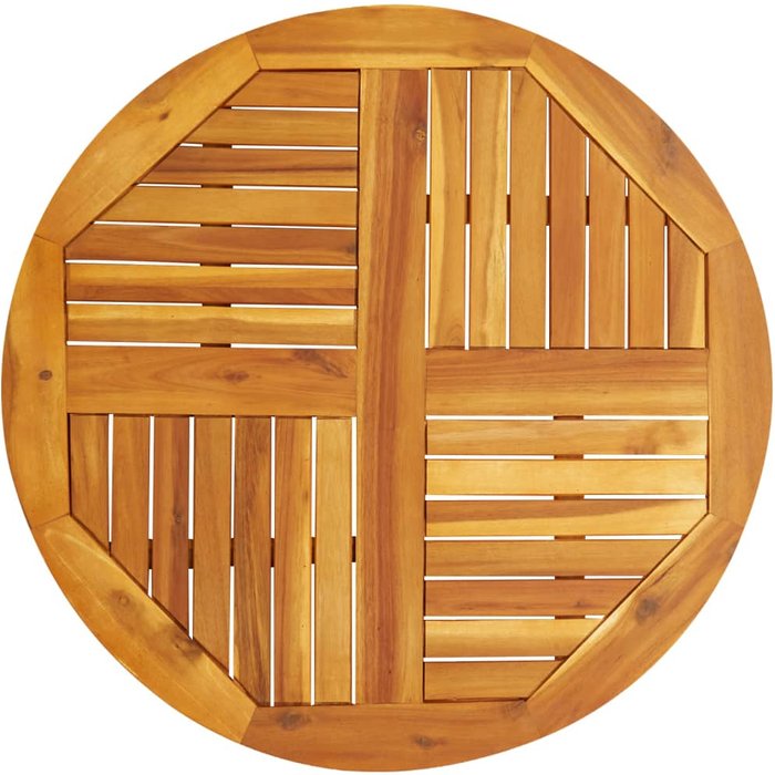 Tablero de mesa redondo de madera de acacia ø80x2,2 cm