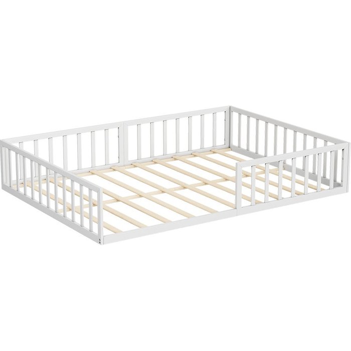 Vitalispa cama infantil minno, blanco, 205 x 145 cm sin colchón