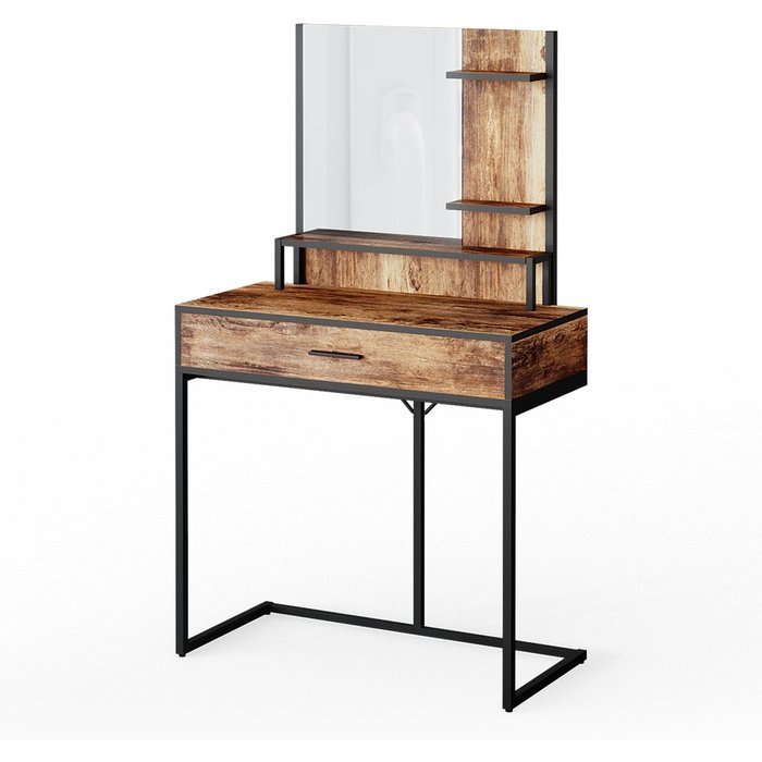 Vicco tocador fyrk, madera antigua, 80 cm