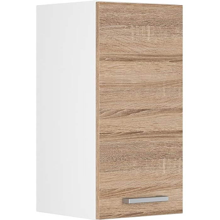 Vicco mueble alto universal r-line, sonoma, 30 cm con puerta