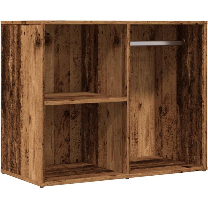Mueble de vestidor madera de ingeniería madera vieja 80x40x65cm - comfortxl
