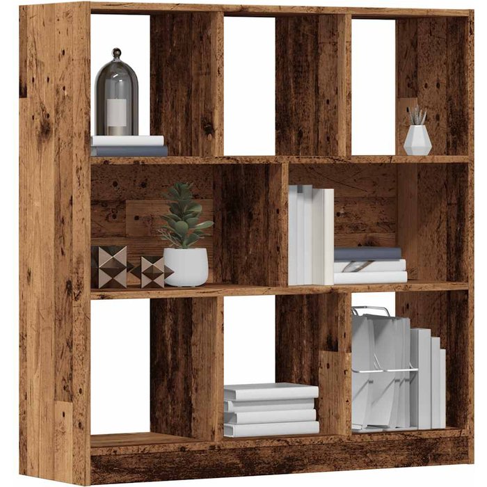 Librería de madera antigua 97,5x29,5x100 cm madera contrachapada