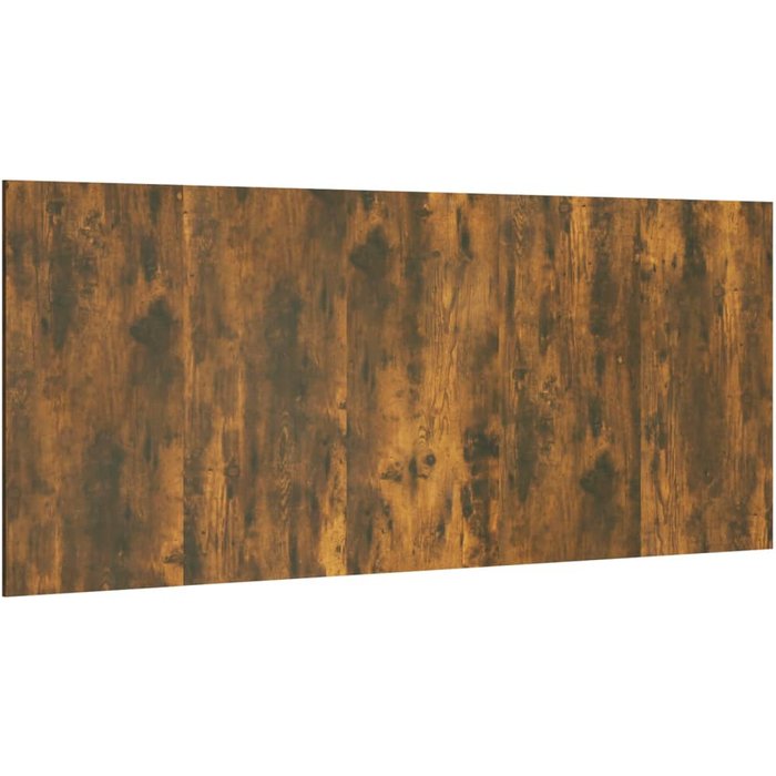 Cabecero cama madera contrachapada roble ahumado 200x1,5x80 cm - comfortxl