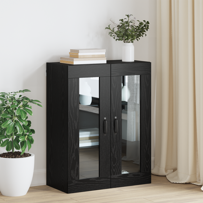 Maison exclusive - armario de almacenamiento roble negro 69,5 x 34 x 90 cm