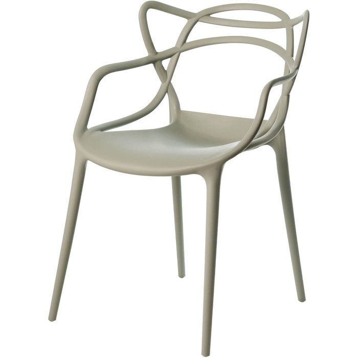 Silla original con reposabrazos valentino.-color moca